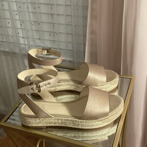 Vince Camuto Tan Espadrille Sandals